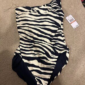 Michael Kors Reversible Navy Swimsuit